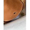Hermes Lindy 26 Handmade Bag In Gold Clemence Leather