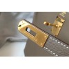 Hermes Kelly 28cm Sellier Bag in Taupe Epsom Calfskin GHW