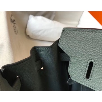 Hermes Birkin 30 Bag in Vert Amande Clemence Leather with GHW Hermes Birkin 30 Bag in Vert Amande Clemence Leather with GHW