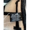 Hermes Avalon III Throw Blanket in Black Wool and Cashmere