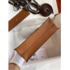 Hermes Kelly Danse II Handmade Bag In Gold Evercolor Calfskin