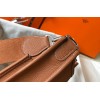 Hermes Evelyne III 29 Bag In Gold Clemence Leather