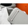 Hermes Birkin 35 Bag in Pearl Grey Clemence Leather with GHW