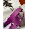 Hermes Lindy 26 Handmade Bag In Anemone Swift Calfskin