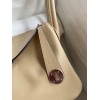 Hermes Lindy 26 Handmade Bag In Trench Clemence Leather