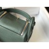 Hermes Lindy Mini Bag In Vert Amande Clemence Leather GHW