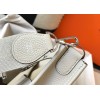 Hermes Evelyne III 29 Bag In Beton Clemence Leather