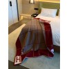 Hermes Avalon III Throw Blanket in Red Wool and Cashmere