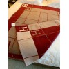 Hermes Avalon III Throw Blanket in Red Wool and Cashmere