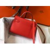 Hermes Kelly Mini II Sellier Bag In Red Epsom Leather