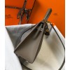 Hermes Kelly 25cm Sellier Bag in Taupe Epsom Calfskin GHW