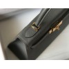 Hermes Kelly 28cm Sellier Bag in Ardoise Epsom Calfskin GHW