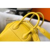 Hermes Lindy Mini Bag In Yellow Clemence Leather GHW