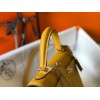 Hermes Kelly 25cm Sellier Bag in Jaune Ambre Epsom Calfskin GHW