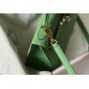Hermes Kelly 25cm Sellier Bag in Vert Criquet Epsom Calfskin GHW