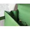 Hermes Kelly 25cm Sellier Bag in Vert Criquet Epsom Calfskin GHW