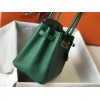 Hermes Birkin 30 Bag in Vert Vertigo Clemence Leather with GHW