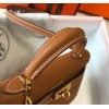 Hermes Kelly Mini II Sellier Bag In Gold Epsom Leather