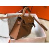 Hermes Kelly Mini II Sellier Bag In Gold Epsom Leather