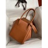 Hermes Lindy 26 Handmade Bag In Gold Swift Calfskin