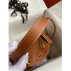 Hermes Lindy 26 Handmade Bag In Gold Swift Calfskin