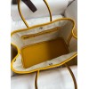 Hermes Garden Party 30 Handmade Bag in Jaune Ambre Clemence Leather