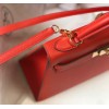 Hermes Kelly 32cm Sellier Bag in Red Epsom Calfskin GHW