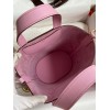 Hermes In The Loop 18 Handmade Bag in Mauve Sylvestre Clemence Leather