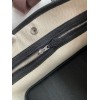 Hermes Garden Party 30 Handmade Bag in Black Clemence Leather