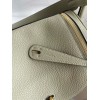 Hermes Lindy 26 Handmade Bag In Sauge Clemence Leather