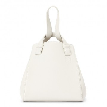 Loewe Hammock Nugget Bag In White Calfskin Loewe Hammock Nugget Bag In White Calfskin