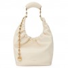 Loewe Small Squeeze Bag in White Nappa Lambskin