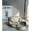 Loewe Small Squeeze Bag in White Nappa Lambskin