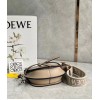 Loewe Gate Dual Mini Bag In Sand Calfskin