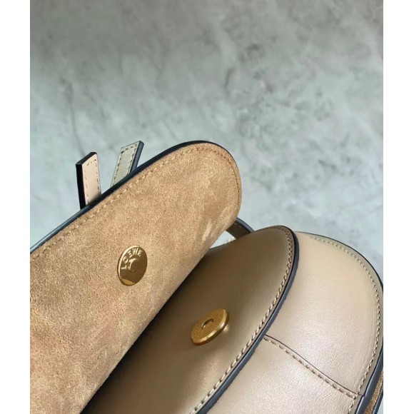 Loewe Gate Dual Mini Bag In Sand Calfskin Loewe Gate Dual Mini Bag In Sand Calfskin