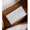 Loewe Flamenco Nano Clutch In White Nappa Leather