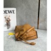 Loewe Flamenco Clutch Bag in Warm Desert Nappa Calfskin