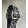 Loewe Cubi Small Bag in Black Calfskin and Jacquard