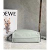 Loewe Flamenco Clutch Bag In Ash Grey Calfskin
