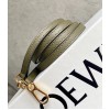 Loewe Puzzle Mini Bag In Green/Oat Calfskin