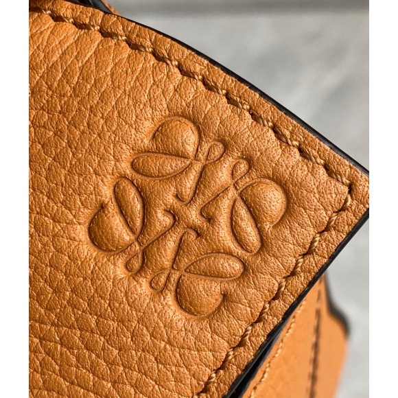 Loewe Puzzle Mini Bag In Brown Grained Calfskin Loewe Puzzle Mini Bag In Brown Grained Calfskin