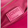 Loewe Puzzle Edge Small Bag In Ruby Red Satin Calfskin