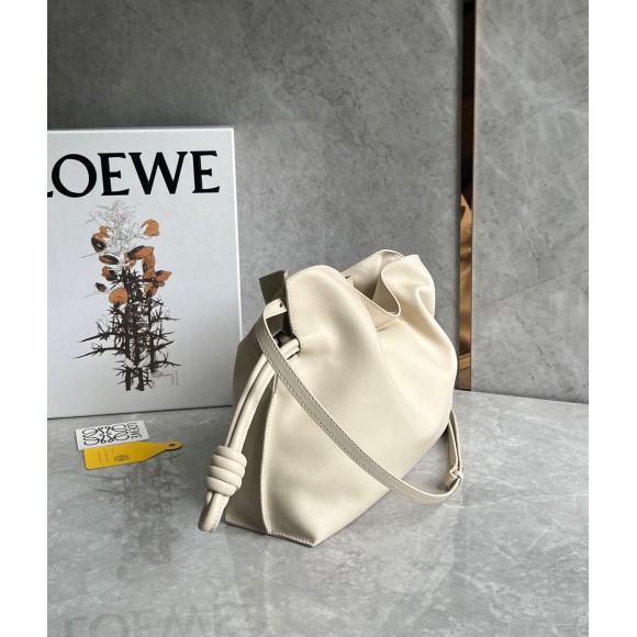 Loewe Flamenco Clutch Bag In Angora Calfskin Loewe Flamenco Clutch Bag In Angora Calfskin