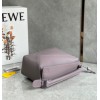 Loewe Puzzle Edge Small Bag In Pale Aubergine Satin Calfskin