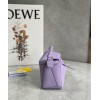 Loewe Puzzle Mini Bag In Lilas Grained Calfskin