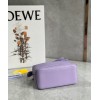 Loewe Puzzle Mini Bag In Lilas Grained Calfskin