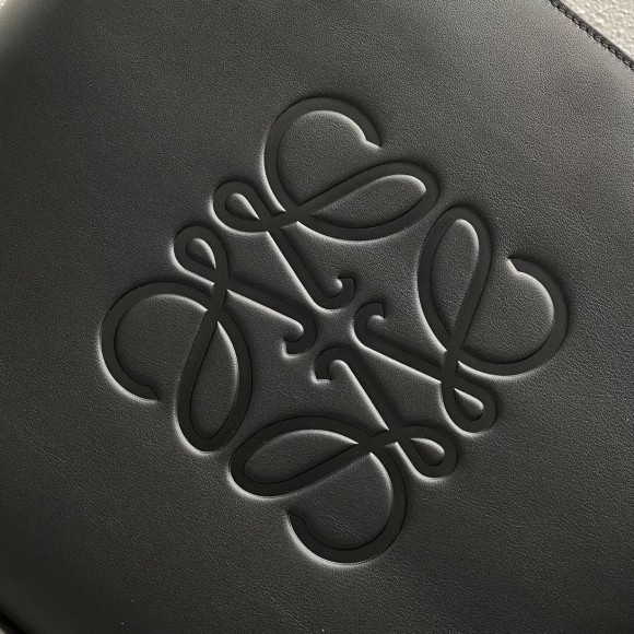 Loewe Anagram Medium Tote Bag In Black Calfskin Loewe Anagram Medium Tote Bag In Black Calfskin