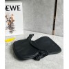 Loewe Paseo Satchel Bag in Black Nappa Leather