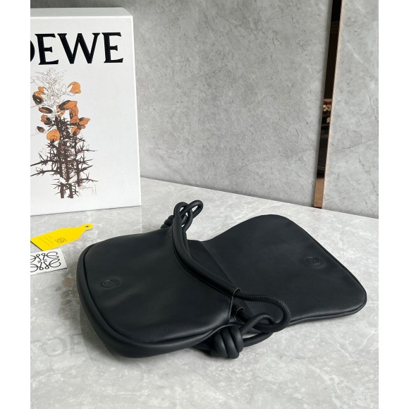 Loewe Paseo Satchel Bag in Black Nappa Leather Loewe Paseo Satchel Bag in Black Nappa Leather