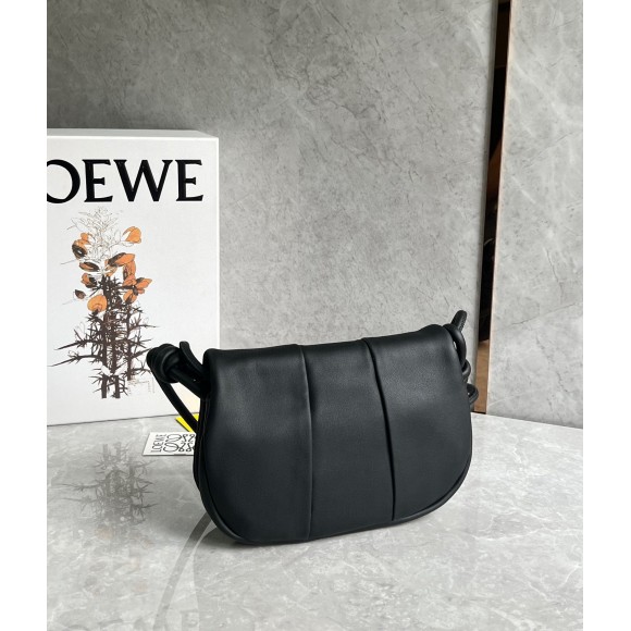Loewe Paseo Satchel Bag in Black Nappa Leather Loewe Paseo Satchel Bag in Black Nappa Leather